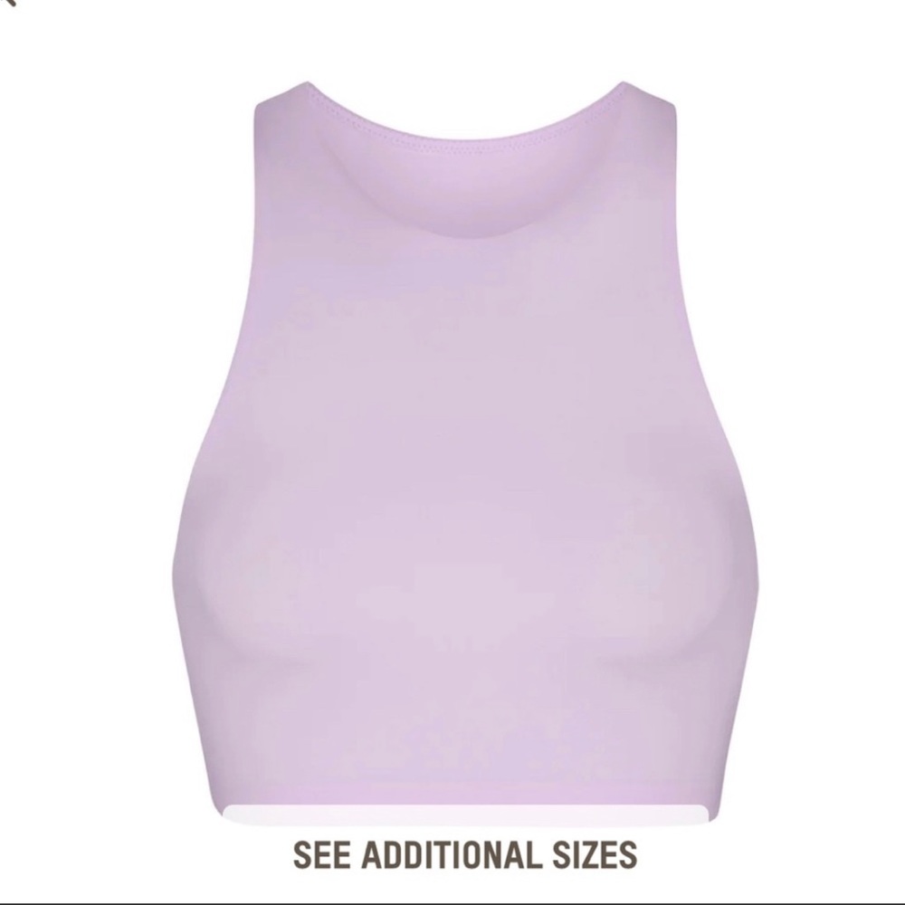 FITS EVERYBODY HIGH NECK BRALETTE | SUGAR PLUM 2xl